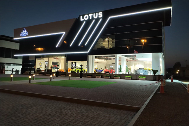 Lotus Evija hypercar returns to the Middle East