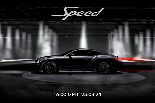 بنتلي Continental GT Speed الجديدة تحظى باندفاعة قوية