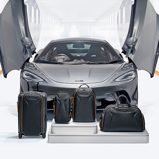 TUMI ‎‏ ‎‏تزيح‏‎ ‎‏الستار‏‎ ‎‏عن‏‎ ‎‏مجموعتها‏‎ ‎‏المحدودة‏‎ ‎‏الفاخرة‏‎ ‎‏من‏‎ ‎‏الحقائب‏‎ ‎‏وأكسسوارات‏‎ ‎‏السفر‏‎ ‎‏المستوحاة‏‎ ‎‏من‏ ‎ McLaren‎