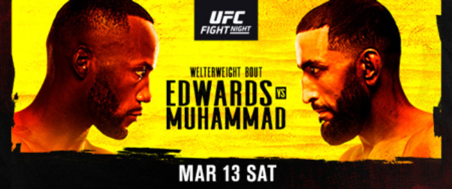 UFC: EDWARDS vs. MUHAMMAD QUOTES & RESULTS