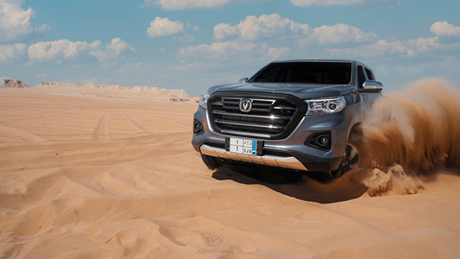 Almajdouie Changan announces the arrival of the new pick up “Hunter” to its Showrooms in the KSA