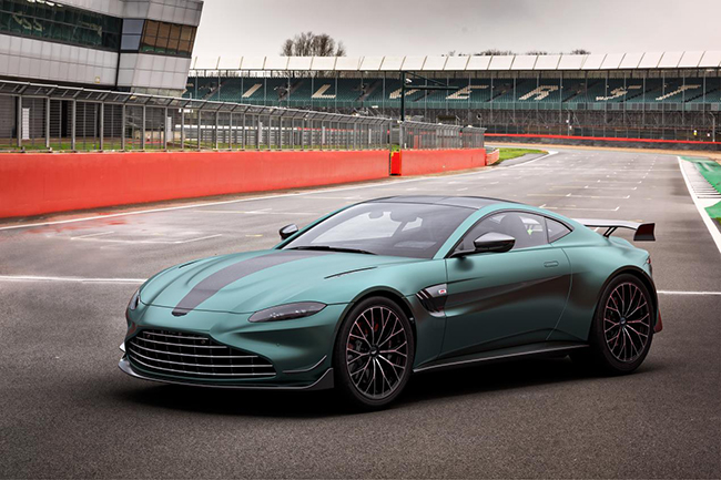 Introducing the Vantage F1® Edition . .  Race-track performance on the road