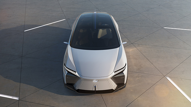 LF-Z Electrified,” a BEV Concept Car Symbolizing the Next Generation of Lexus