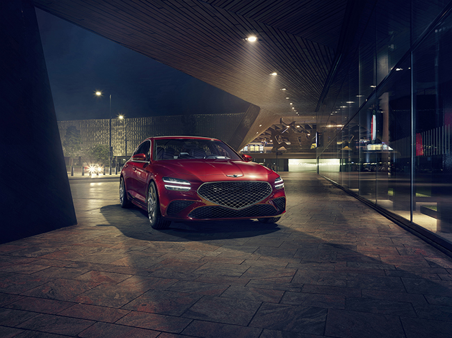 THE NEW GENESIS G70 DEBUTS, COMPLETES “ATHLETIC ELEGANCE” DESIGN ALIGNMENT AND LUXURY FEATURE UPDATE