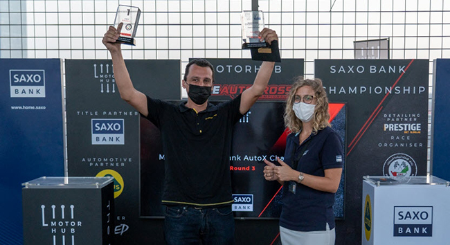 Abouelgheit makes it two wins out of three in The MotorHub Saxo Bank AutoX Championship series