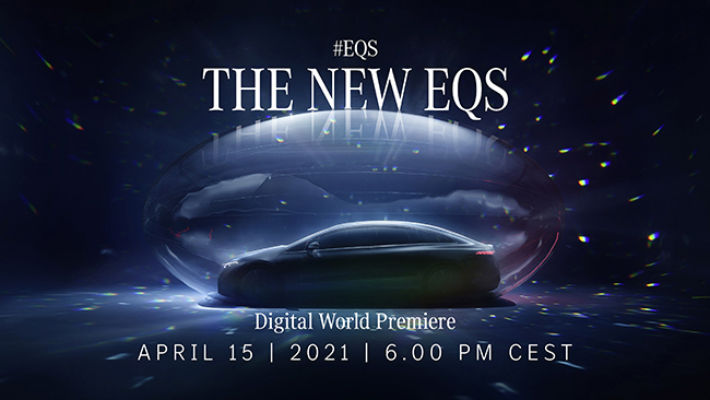 EQS World Premiere on Mercedes me media – digital launch of the progressive electric sedan