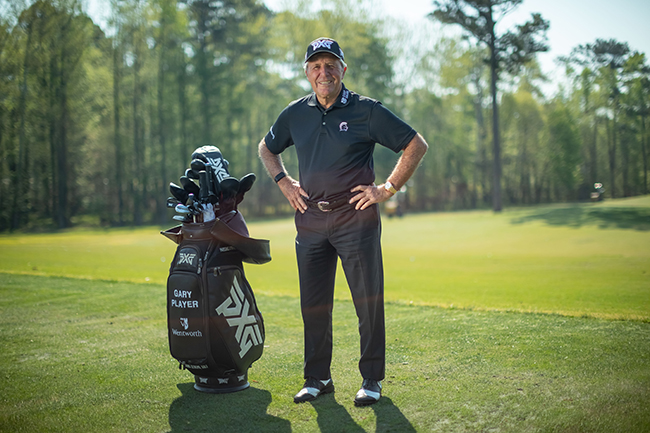 GARY PLAYER UNVEILED AS NEWEST GOLF SAUDI AMBASSADOR AT THE 2021 MASTERS AT AUGUSTA NATIONAL