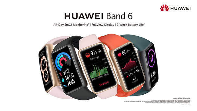 Huawei launches the all-new HUAWEI Band 6 in The Kingdom of Saudi Arabia