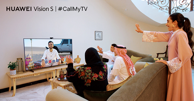 Huawei brings to the Kingdom of Saudi Arabia a new Call My TV” era with its next generation TV – the HUAWEI Vision S