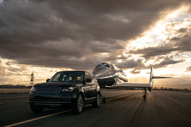 VIRGIN GALACTIC AND LAND ROVER ANNOUNCE GLOBAL PARTNERSHIP EXTENSION AS NEW SPACESHIP IS REVEALED