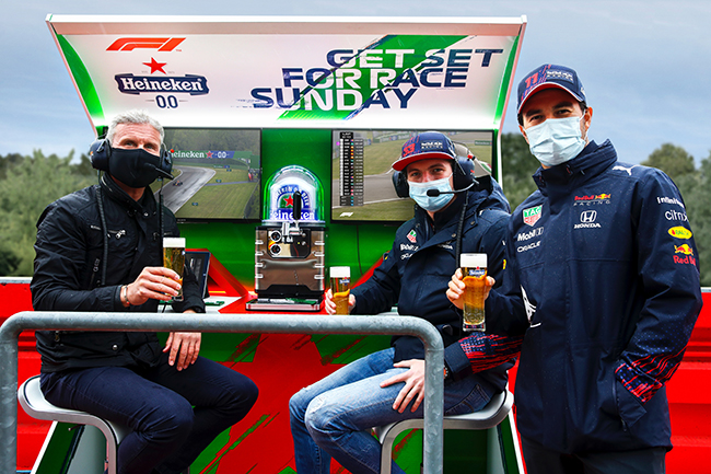 Heineken® to send ‘Pit Wall Bars’ to fans at home to enjoy F1® races