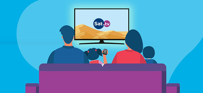 منصة SAT T.V . . تجربة تلفزيونية جديدة متاحة في السعودية