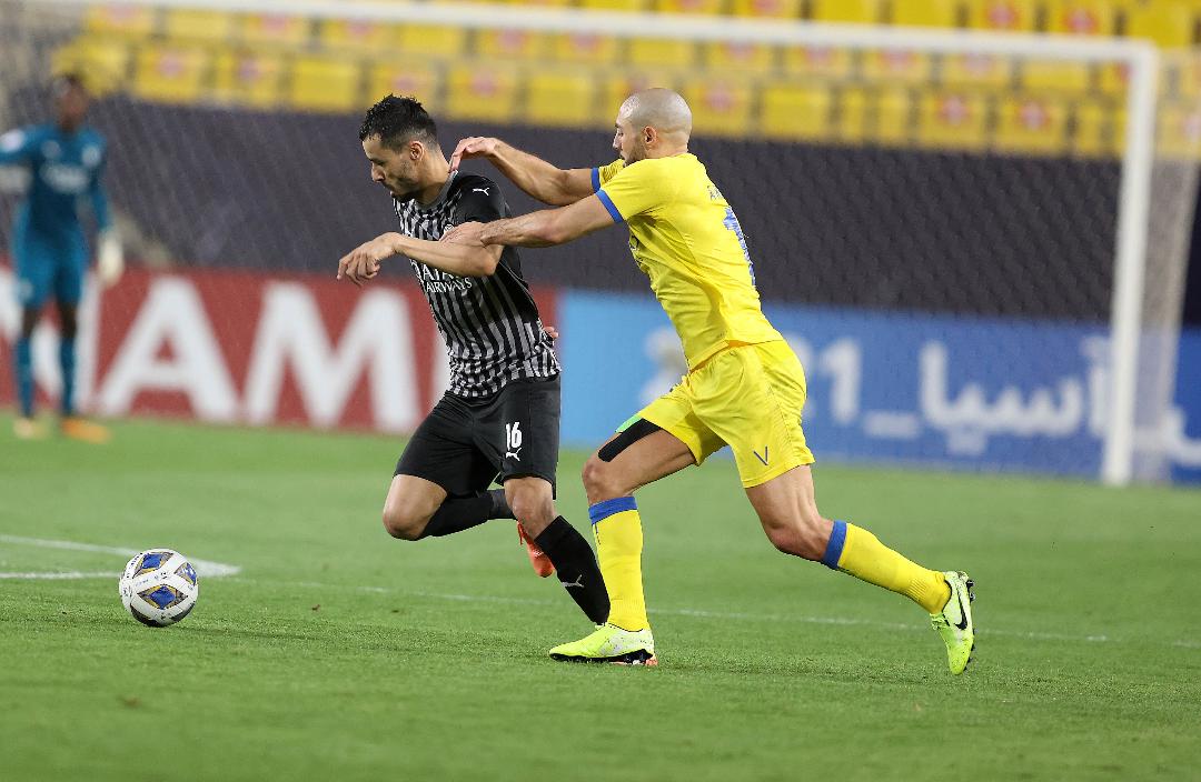 النصر يعبر السد القطري بثلاثة أهداف مقابل هدف النصر يعبر السد القطري بثلاثة أهداف مقابل هدف