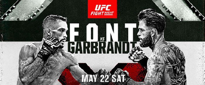 UFC FIGHT NIGHT®: FONT vs. GARBRANDT QUOTES & RESULTS