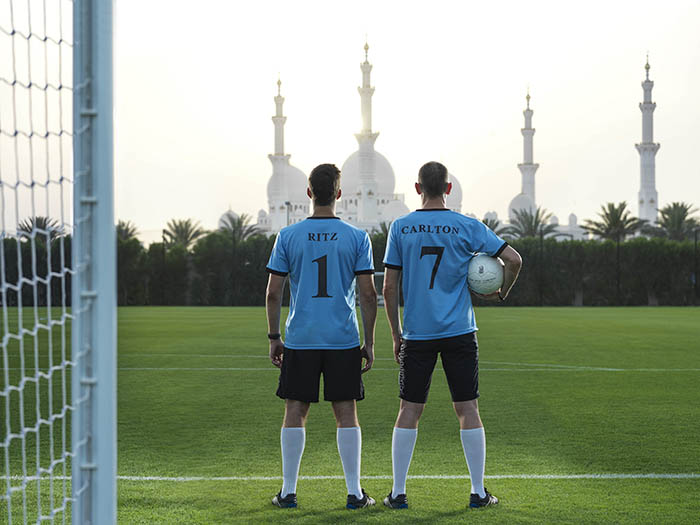 THE RITZ-CARLTON ABU DHABI, GRAND CANAL UNVEILS A BRAND-NEW FIFA STANDARD FOOTBALL AND RUGBY PITCH IN THE LUXURIOUS RESORT