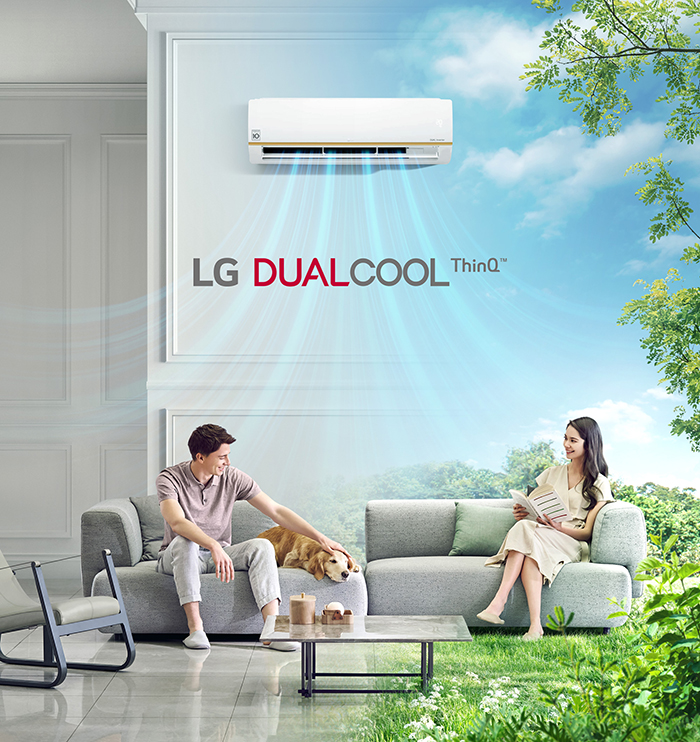 إطلاق «إل جي» أحدث مكيفات الهواء المنزلية DUALCOOL ™ المدعم بنظام ™ Aircare Complete System لهواءٍ أنقى وبيئةٍ أنظف