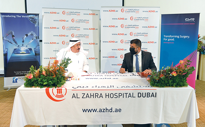 Al Zahra Hospital Dubai Transforms Surgical Care & Pioneers CMR’s Surgical Versius Robotic System for the First Time in the Mena Region