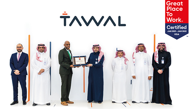 TAWAL ranked as one of Saudi Arabia’s best companies to work for following Great Place to Work research