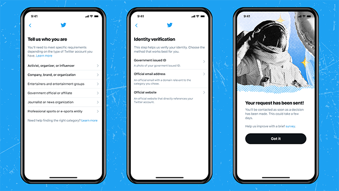 Twitter relaunches verification process with new approach