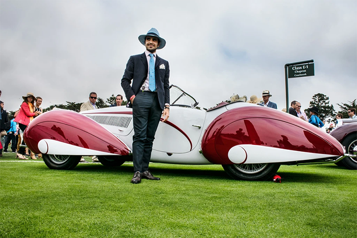 A CLASSIC CONCOURS COLLABORATION: THE OUTLIERMAN IS PROUD TO HAVE RENEWED ITS EXCLUSIVE STYLE PARTNERSHIP WITH PEBBLE BEACH CONCOURS D’ELEGANCE