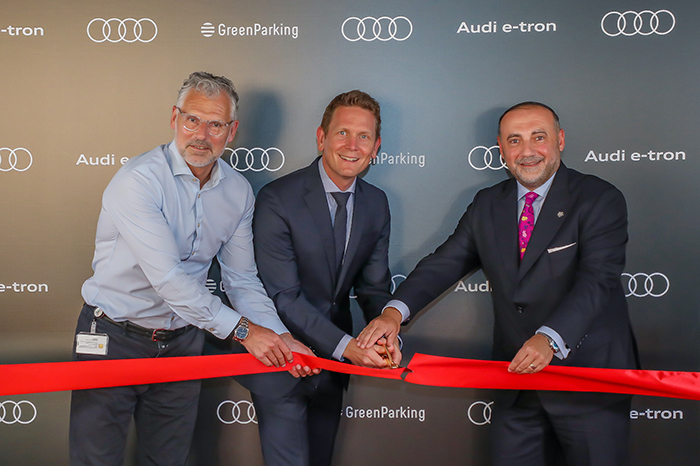 Audi brings electric chargers to Dubai Airport Free Zone