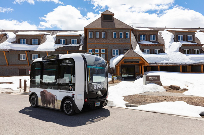 Beep Launches Yellowstone’s First Autonomous Shuttles with Local Motors