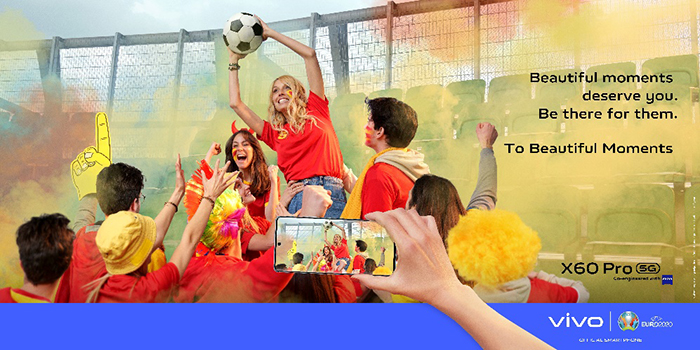 vivo debuts new To Beautiful Moments campaign for UEFA EURO 2020™