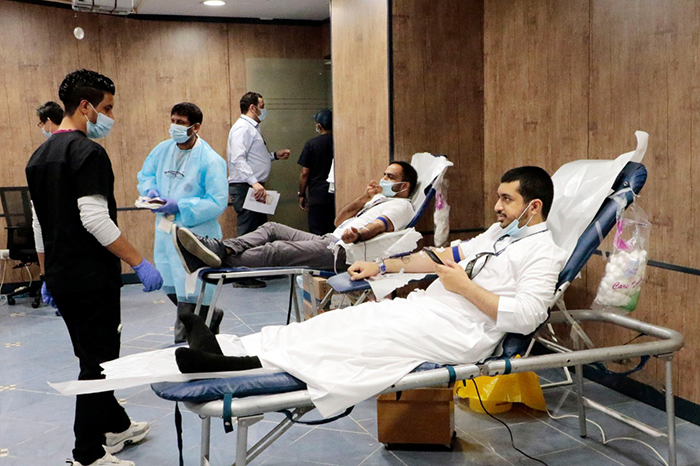 بن داود القابضة تستضيف فعالية «التبرع بالدم» لموظفيها