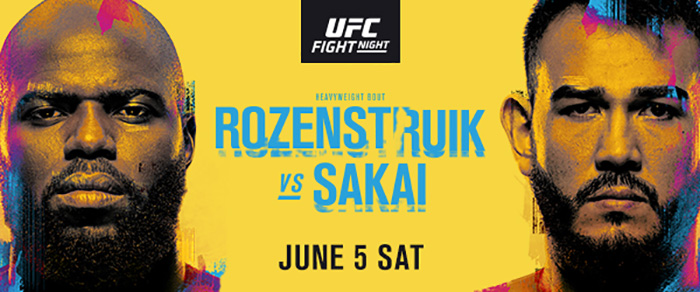 UFC FIGHT NIGHT®: ROZENSTRUIK vs. SAKAI