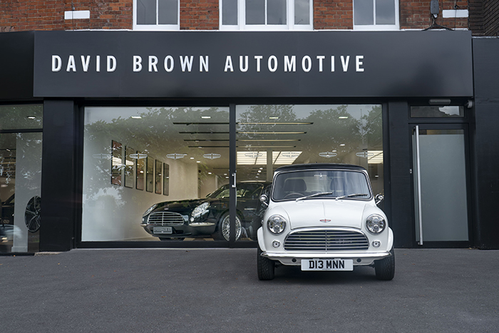 David Brown Automotive has expanded into new showroom space in exclusive London location