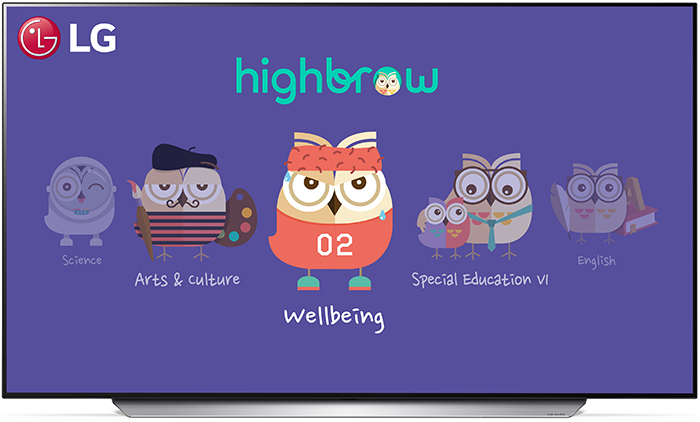 LG AND HIGHBROW DELIVER EXPERTLY CURATED EDUCATIONAL TV CONTENT TO YOUNG LEARNERS