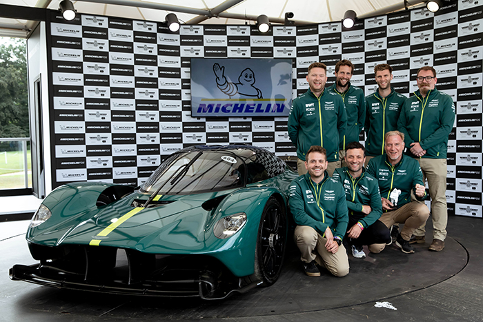 Aston Martin Valkyrie Declared Michelin’s Showstopper of the 2021 Goodwood Festival of Speed