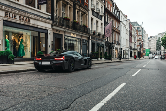Rimac Nevera Storms into London with H.R. Owen