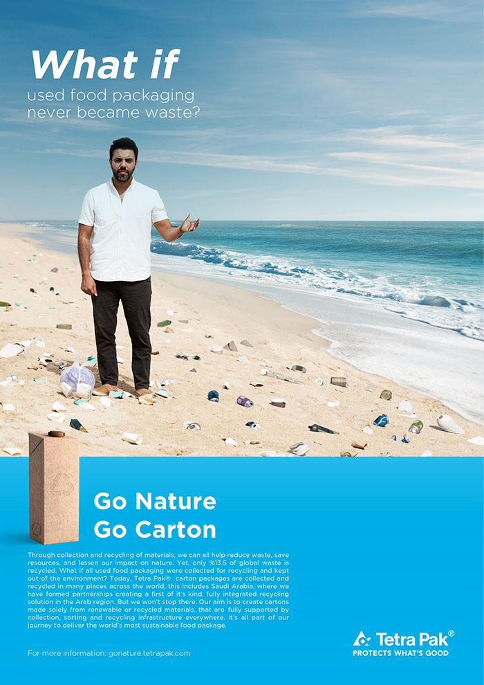 As part of the “Go nature. Go carton.” Campaign . . Tetra Pak Pursue Sustainability Solutions for a better Future