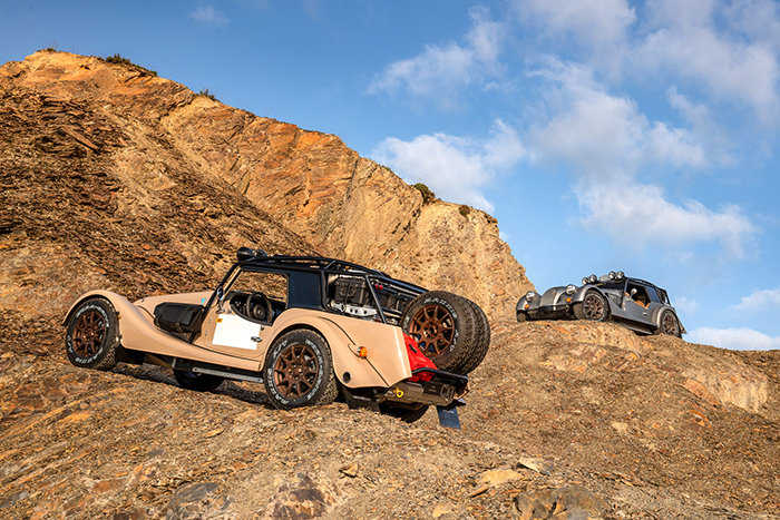 INTRODUCING THE MORGAN PLUS FOUR CX-T, THE MORGAN BUILT FOR OVERLAND ADVENTURE