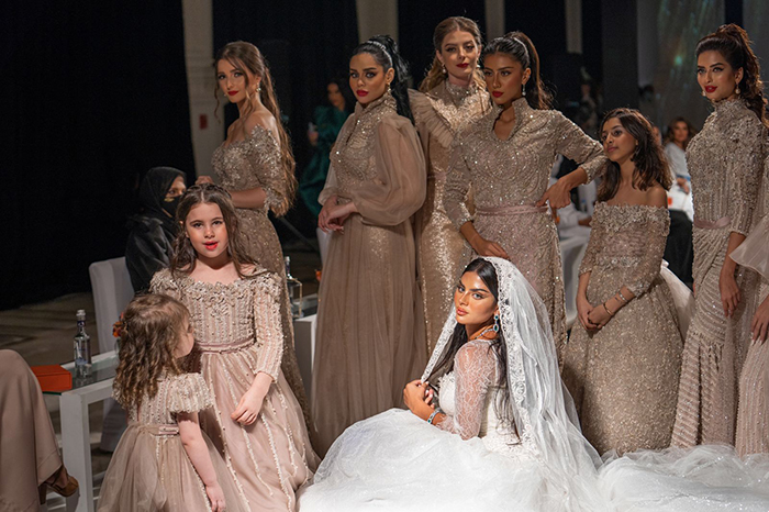 The Saudi designer Hala Alaitah’s fashion show grabs all the attention in Jeddah with “Fashtology” technology