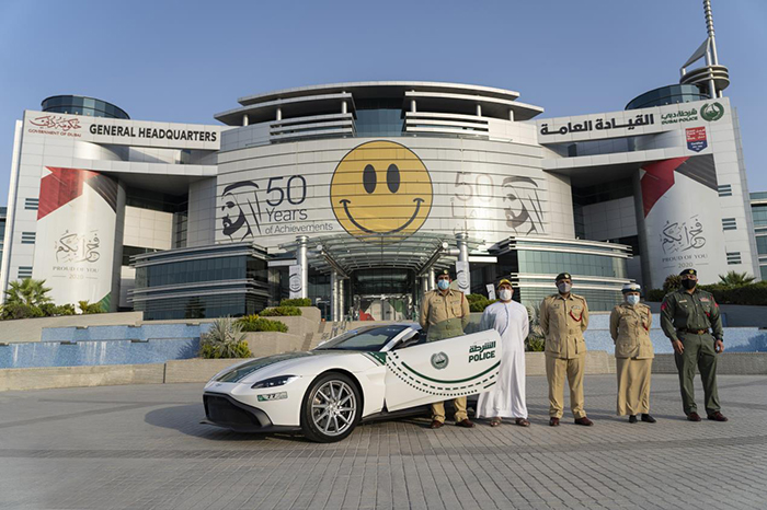 ASTON MARTIN VANTAGE JOINS DUBAI POLICE FLEET