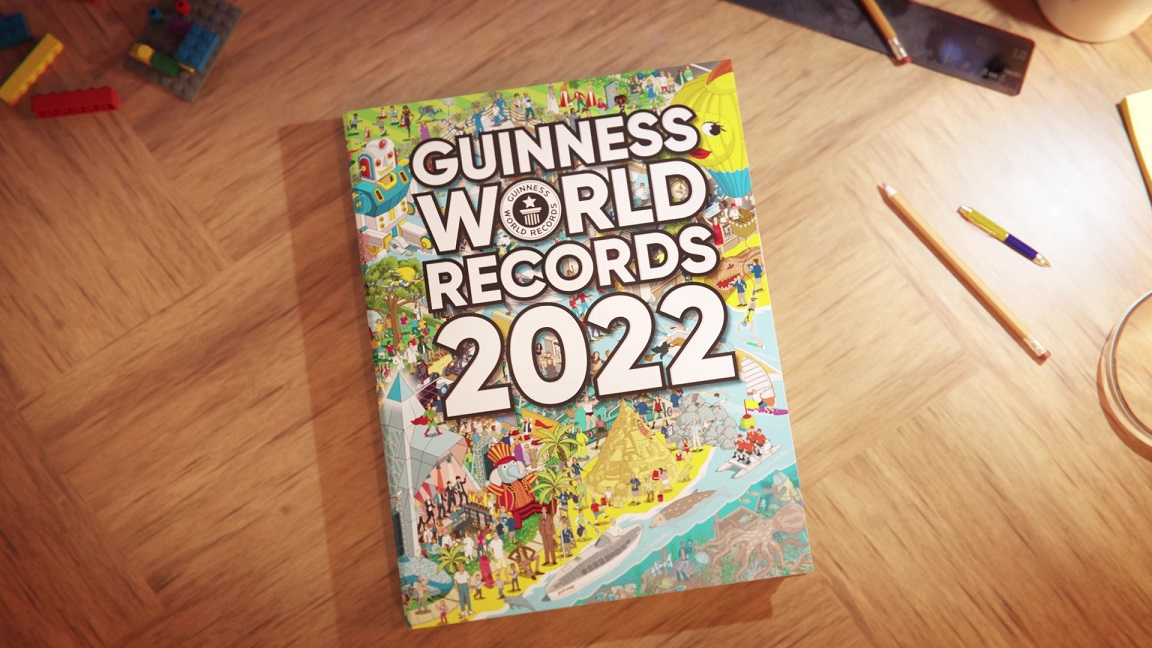 «GUINNESS WORLD RECORDS 2022 «DISCOVER YOUR WORLD
