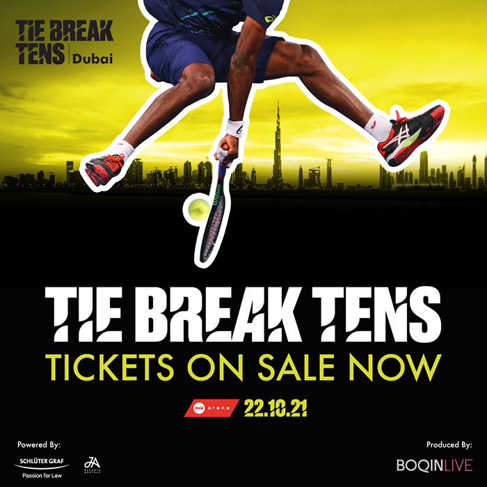 Tickets now on sale for Dubai’s first ever Tie Break Tens Tournament