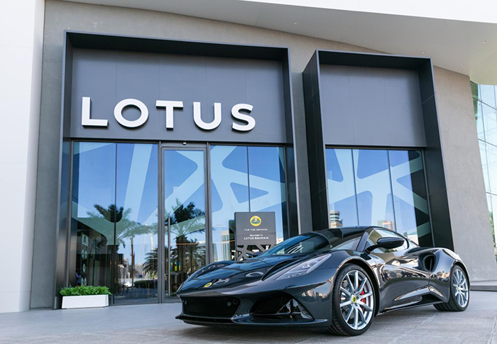 Lotus Emira makes Middle East debut