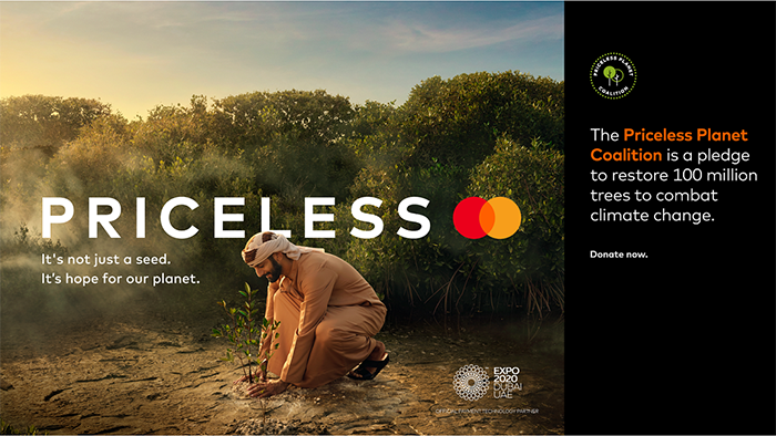 Mastercard Offers Expo 2020 Dubai Visitors the Opportunity to Contribute to our #PricelessPlanet
