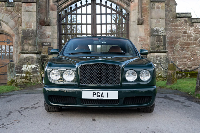 “PGA 1” numberplate up for grabs on CollectingCars.com