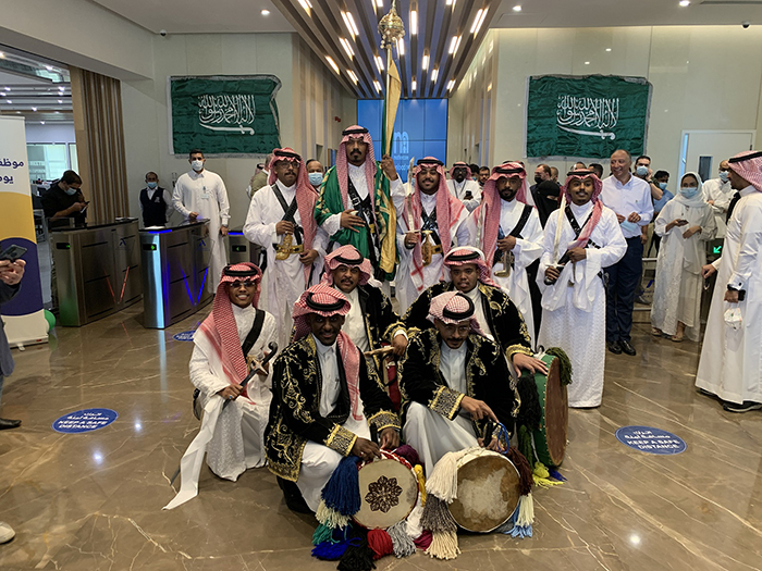 Alshaya Group Employees Celebrate Saudi Arabia National Day
