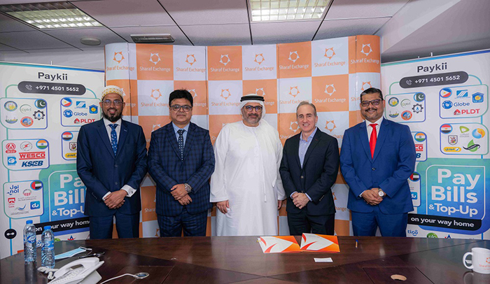 Sharaf Exchange and Paykii sign strategic partnership for Global Bill Payment Services