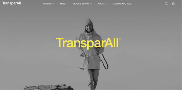 TransparAll, a sustainable retail concept, launches its e-commerce platform