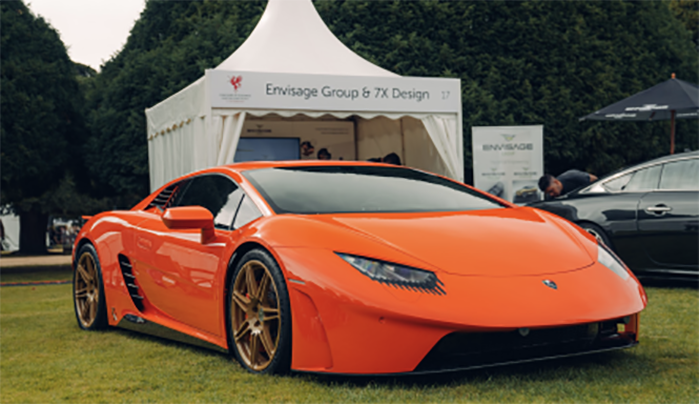 ENVISAGE GROUP APPLIES WORLD-LEADING COACHBUILDING SKILLS TO 7X DESIGN’S NEW RAYO HYPERCAR