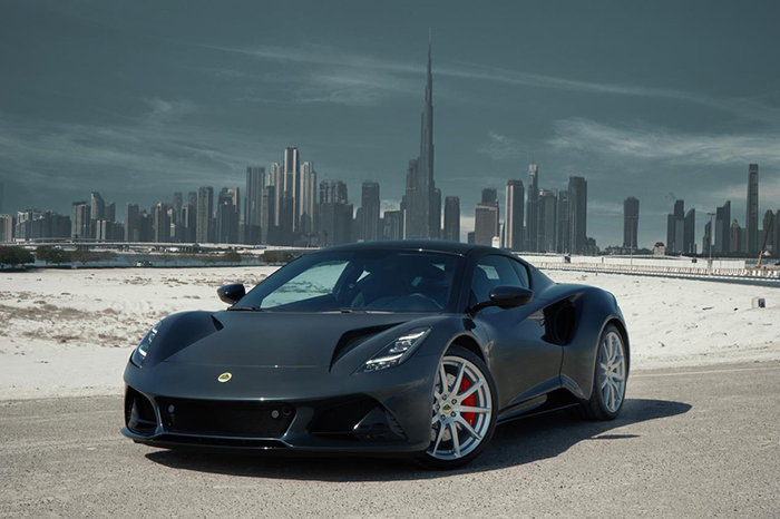 Lotus Emira arrives in Dubai as part of Global Tour