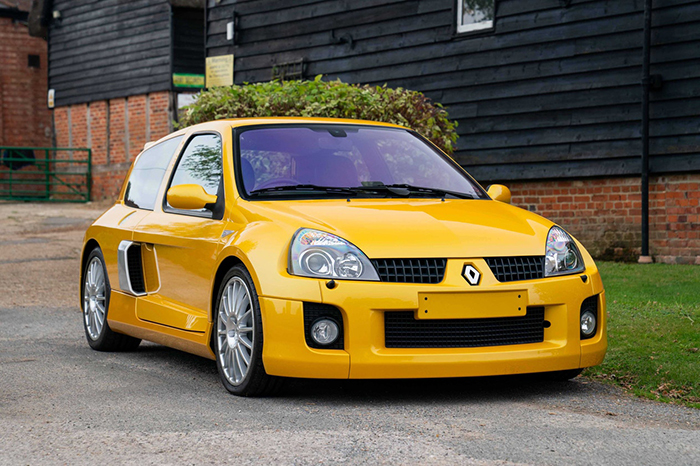Ultra rare Renault Clio V6 with under 1,000 miles set to break auction sales record
