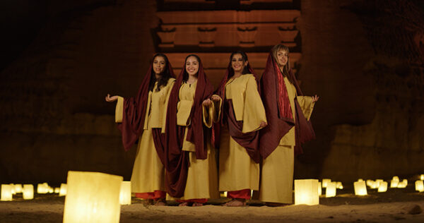 Hegra after Dark: A new sensory experience starts today at Hegra for 6 weeks Hegra after Dark: A new sensory experience starts today at Hegra for 6 weeks