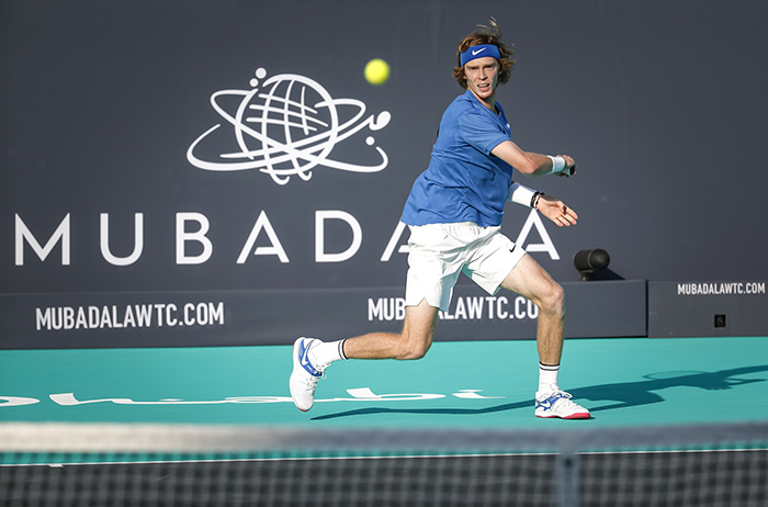 FROM RUSSIA WITH LOVE! ANDREY RUBLEV RETURNS TO THE MUBADALA WORLD TENNIS CHAMPIONSHIP